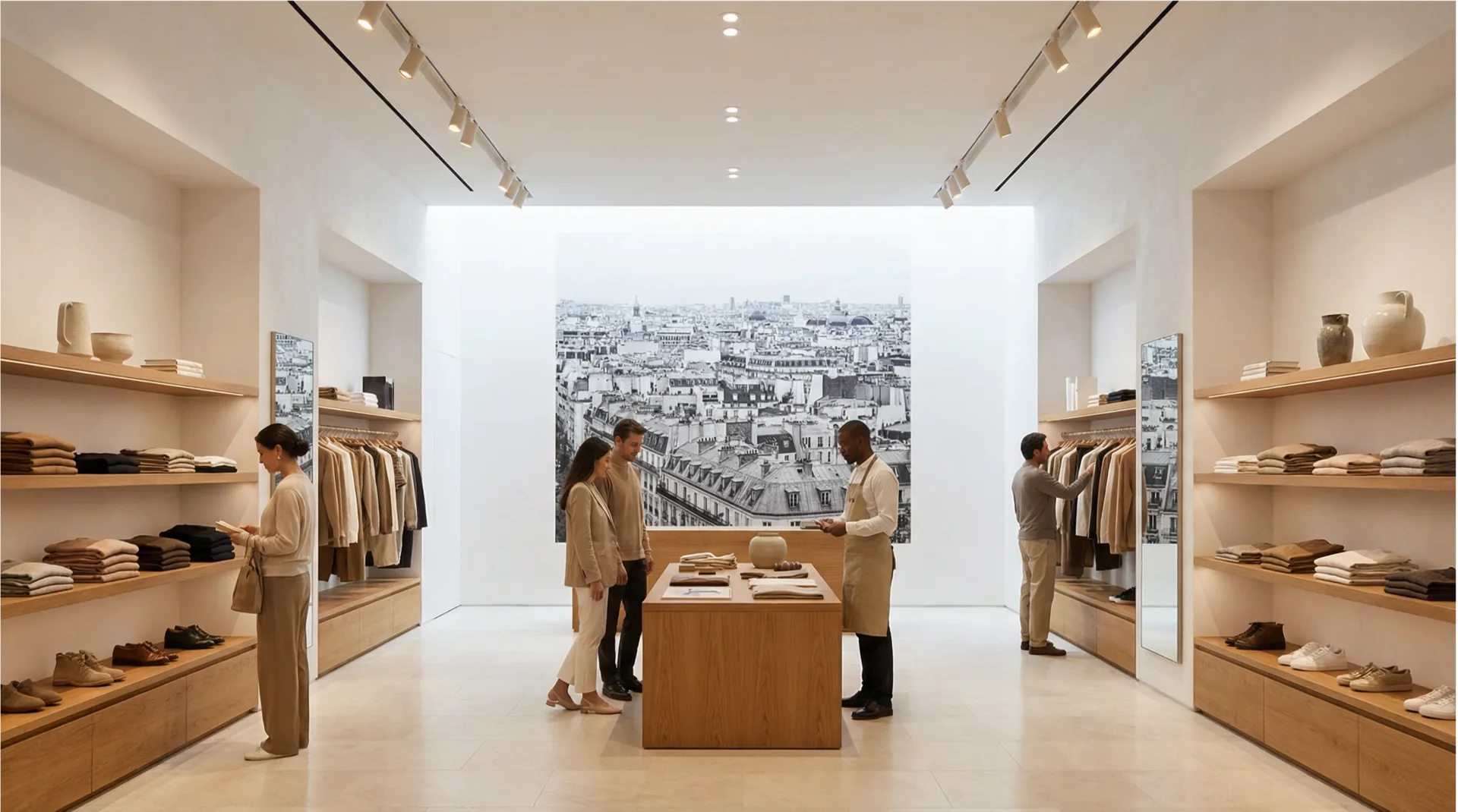 Wandgestaltung Flagship Store — Direktdruck Retail Markenraum