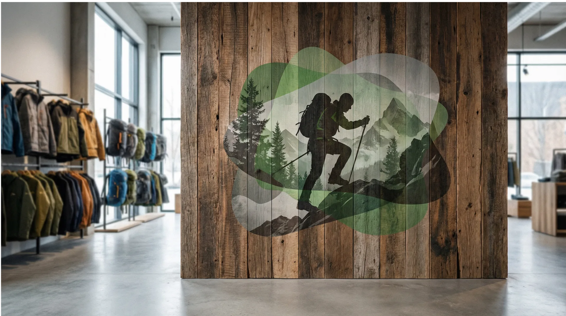 Direktdruck auf Holz Outdoor — Wanddruck Aussenbereich Schweiz