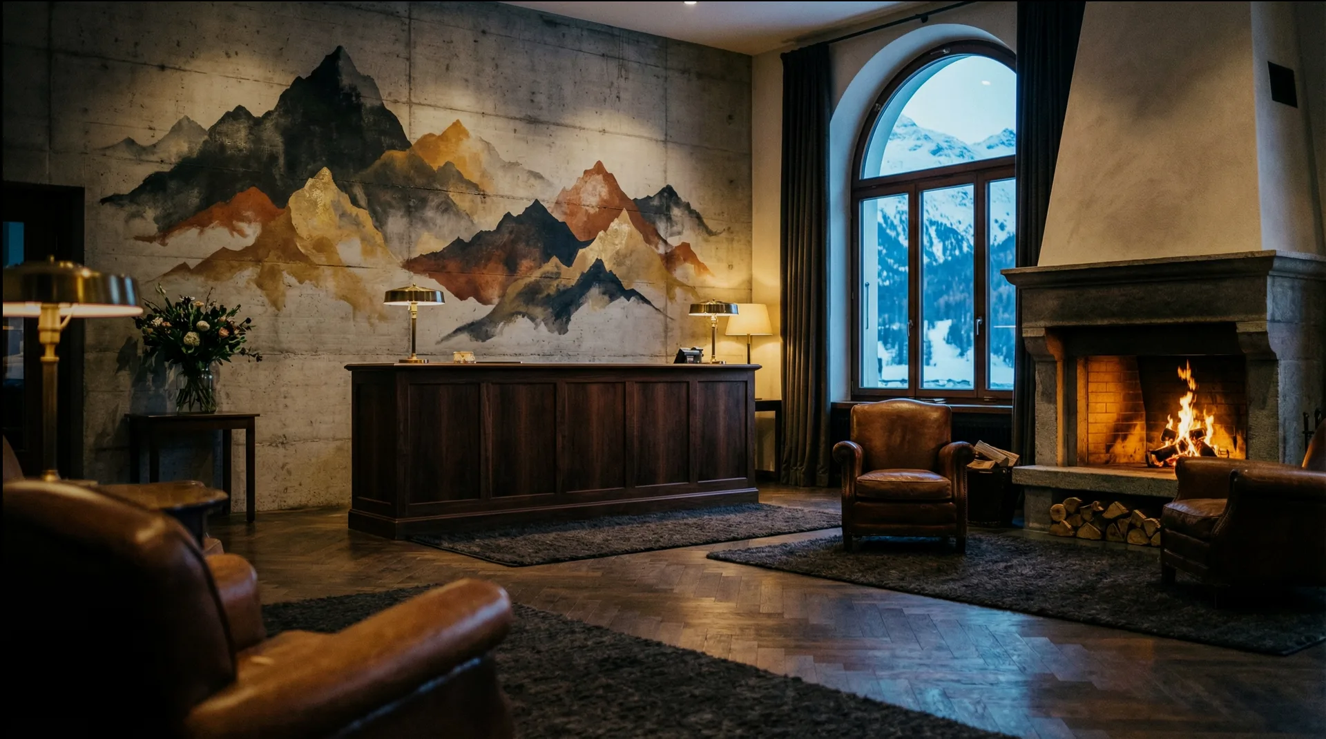 Wanddruck Atmosphäre — Wall Identity Direktdruck Schweiz